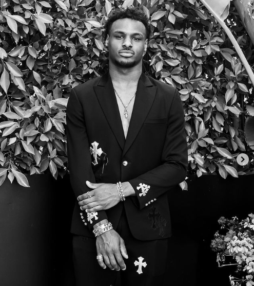LeBron James' Son Bronny Suits Up in Chrome Hearts for Prom 2023